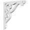 Ekena Millwork Finley Architectural Grade PVC Bracket, 5/8"W X 8"D X 8"H BKTP01X08X08FI - alternate 1
